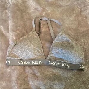 Calvin Klein Women's Grey Bralette